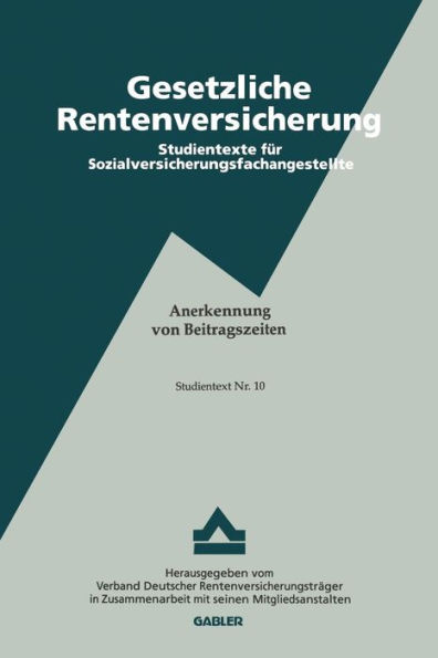 Anerkennung von Beitragszeiten