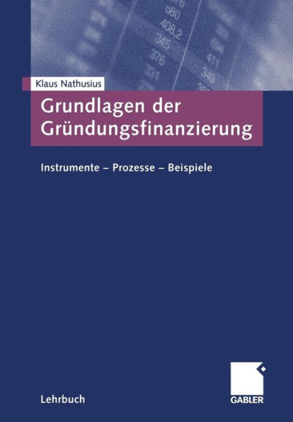 Grundlagen der Gründungsfinanzierung: Instrumente - Prozesse - Beispiele