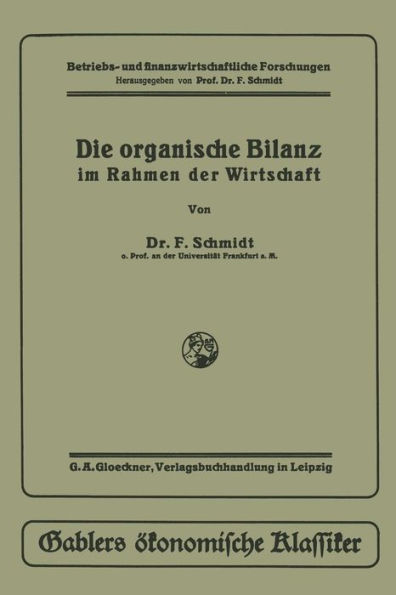 Die organische Bilanz: im Rahmen der Wirtschaft