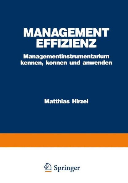 Management Effizienz: Managementinstrumentarium kennen, können und anwenden