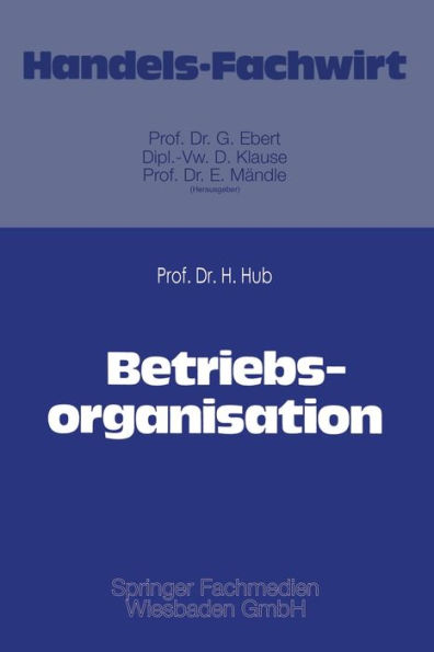 Betriebsorganisation