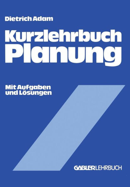 Kurzlehrbuch Planung