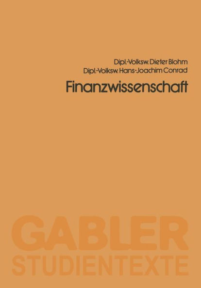 Finanzwissenschaft