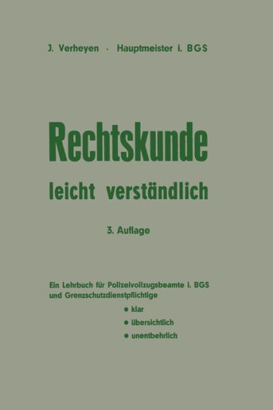 Rechtskunde - leicht verständlich