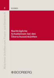 Title: Nachträgliche Schuldzinsen bei den Überschusseinkünften, Author: Florian Schmid