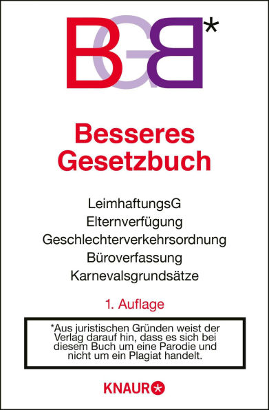 BGB: Besseres Gesetzbuch