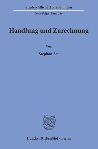 Handlung und Zurechnung