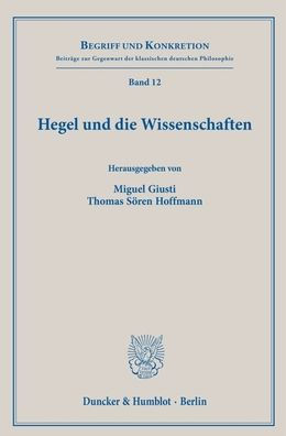 Hegel und die Wissenschaften