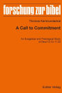 A Call to Dommitment: An Exegetical and Theological Study of Deut 10,12-11,32