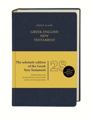 Nestle Aland 28th Edition Greek - English: English Translations: Nrsb and Reb