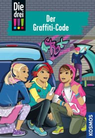 Title: Die drei !!!, 64, Der Graffiti-Code (drei Ausrufezeichen), Author: Kirsten Vogel