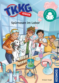 Title: TKKG Junior, 3, Spürnasen im Labor: Sicher lesen können - Kinderbuch ab 7 Jahren - spannender Kinderkrimi mit TKKG, Author: Kirsten Vogel