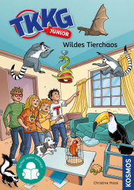 English ebooks pdf free download TKKG Junior, 4, Wildes Tierchaos: Sicher lesen können - Kinderbuch ab 7 Jahren - spannender Kinderkrimi mit TKKG 9783440509678 by Christine Haas, COMICON S.L./ Beroy + San Julian
