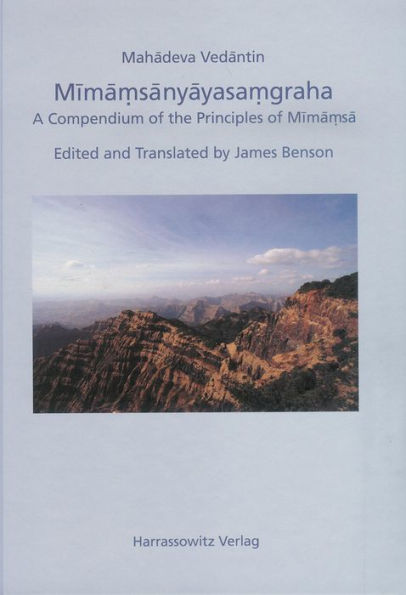 Mimamsanyayasamgraha: A Compendium of the Principles of Mimamsa