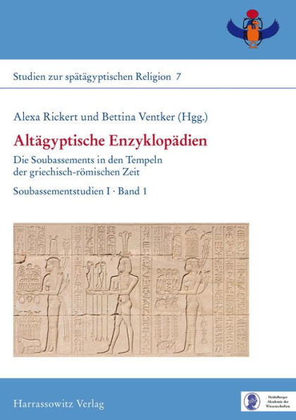 Altagyptische Enzyklopadien: Die Soubassements in den Tempeln der griechisch-romischen Zeit