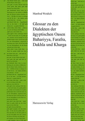 Agyptische Dialekte / Glossar zu den Dialekten der agyptischen Oasen Bahariyya, Farafra, Dakhla und Kharga: Agyptische Dialekte, Teil 2