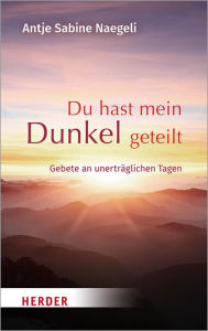 Title: Du hast mein Dunkel geteilt: Gebete an unerträglichen Tagen, Author: Antje Sabine Naegeli