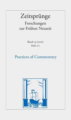 Practices of Commentary: Heft 1-2