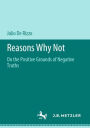 Reasons Why Not: On the Positive Grounds of Negative Truths