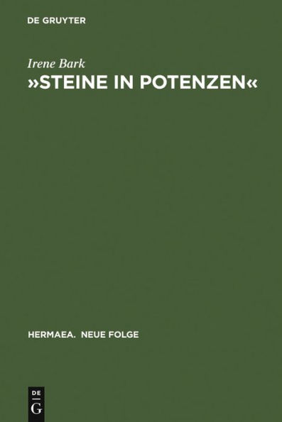 »Steine in Potenzen«: Konstruktive Rezeption der Mineralogie bei Novalis