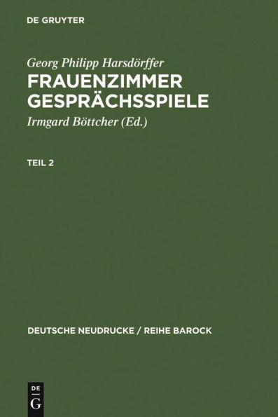 Frauenzimmer Gesprächsspiele Teil 2