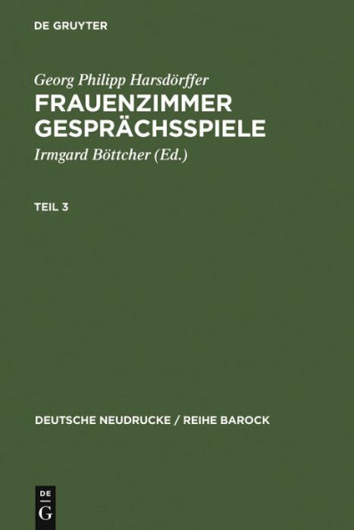 Frauenzimmer Gesprächsspiele Teil 3