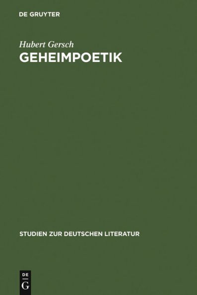 Geheimpoetik: Die "Continuatio des abentheurlichen Simplicissimi" interpretiert als Grimmelshausens verschlüsselter Kommentar zu seinem Roman