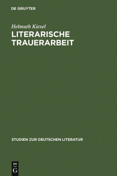 Literarische Trauerarbeit: Das Exil- und Spätwerk Alfred Döblins