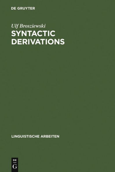 Syntactic Derivations: A Nontransformational View