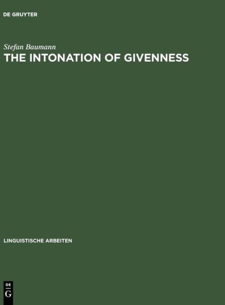 The Intonation of Givenness: Evidence from German