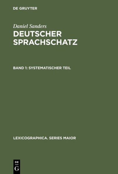 Systematischer Teil