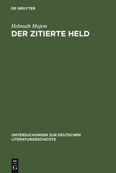 Der zitierte Held: Studien zur Intertextualität in Wilhelm Raabes Roman "Das Odfeld"