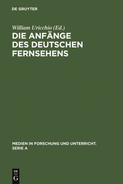 Die Anfänge des Deutschen Fernsehens: Kritische Annäherungen an die Entwicklung bis 1945