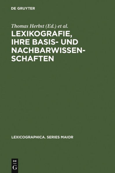 Lexikografie, ihre Basis- und Nachbarwissenschaften: (Englische) Wörterbücher zwischen >common sense< und angewandter Theorie