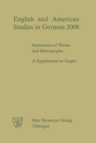 Title: Meyer, Paul Georg: English and American Studies in German. Jahrgang 2008, Author: Max Niemeyer Verlag