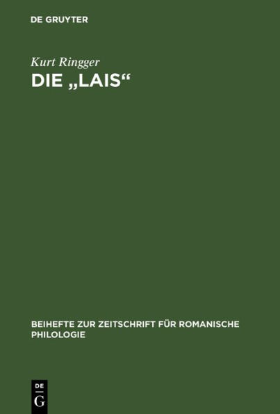 Die "Lais": Zur Struktur der dichterischen Einbildungskraft der Marie de France