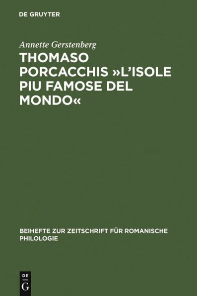 Thomaso Porcacchis »L'Isole piu famose del mondo«: Zur Text- und Wortgeschichte der Geographie im Cinquecento (mit Teiledition)