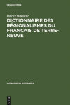 Alternative view 1 of Dictionnaire des régionalismes du français de Terre-Neuve