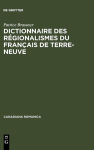 Alternative view 2 of Dictionnaire des régionalismes du français de Terre-Neuve
