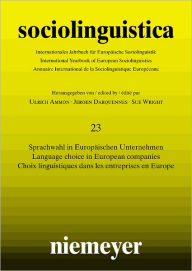 Title: Sprachwahl in Europaischen Unternehmen / Language choice in European companies / Choix linguistiques dans les entreprises en Europe, Author: Max Niemeyer Verlag