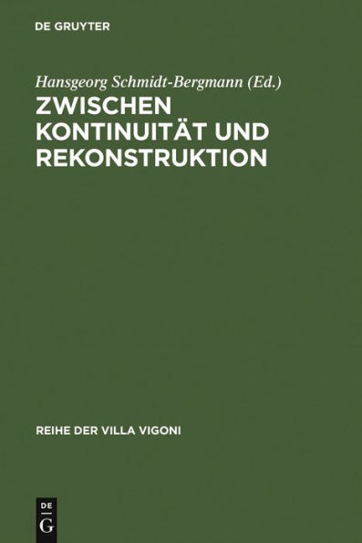 Zwischen Kontinuität und Rekonstruktion: Kulturtransfer zwischen Deutschland und Italien nach 1945