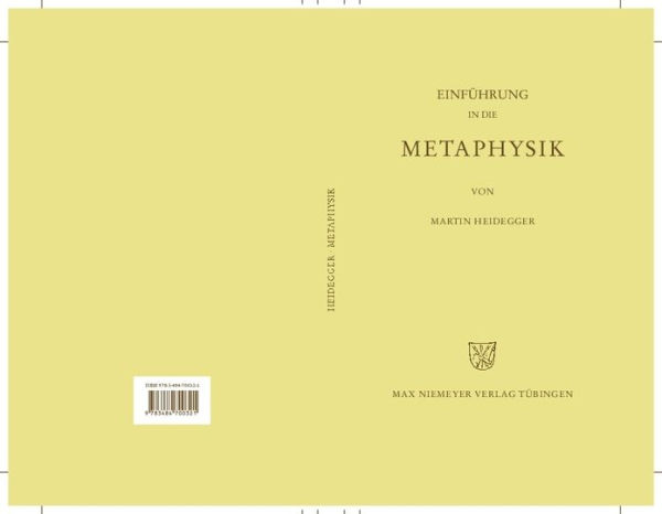 Einführung in die Metaphysik