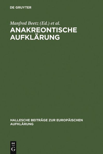 Anakreontische Aufkl rung