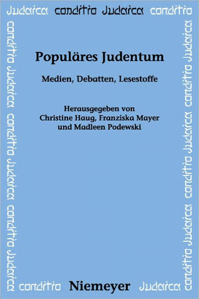 Populares Judentum: Medien, Debatten, Lesestoffe