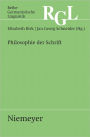 Philosophie der Schrift