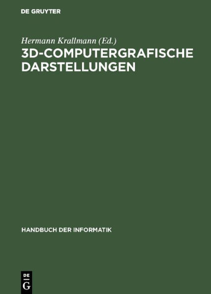 3D-Computergrafische Darstellungen / Edition 1
