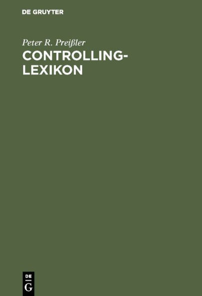 Controlling-Lexikon / Edition 1