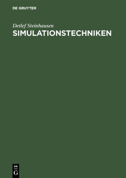 Simulationstechniken / Edition 1