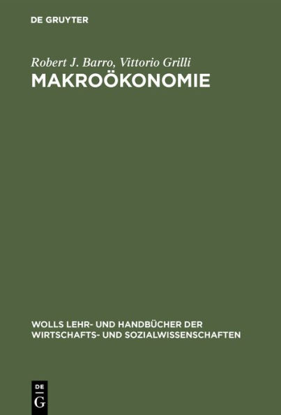 Makroökonomie: Europäische Perspektive / Edition 1