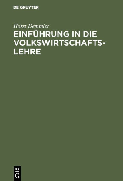 Einf hrung in die Volkswirtschaftslehre: bungsbuch zur Preistheorie / Edition 3